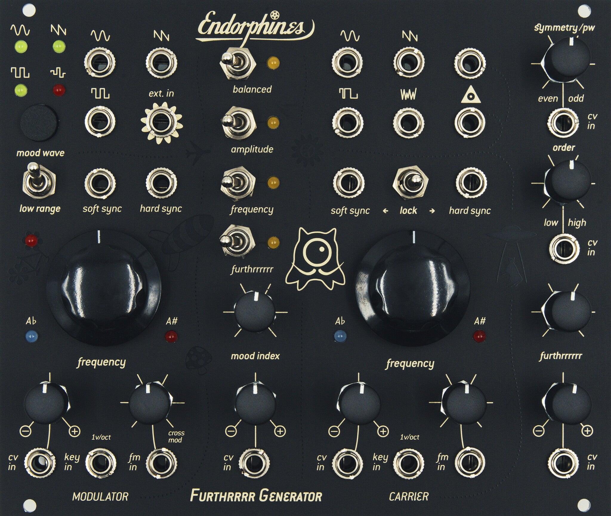 Endorphin.es Furthrrrr Generator Dual VCO
