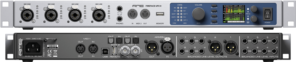 RME Fireface UFX II