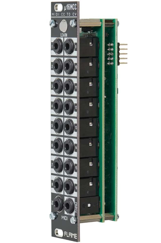 Flame u16MCC MIDI CC-to-CV
