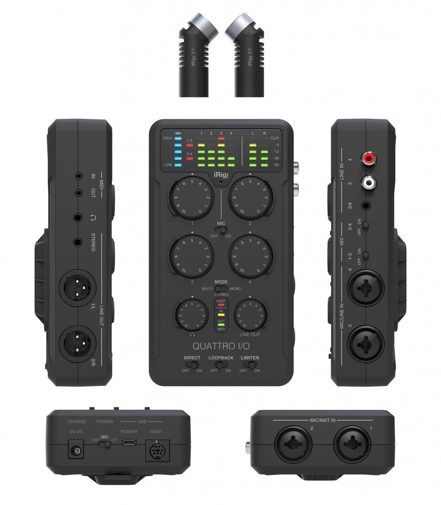 IK Multimedia iRig Pro Quattro I/O