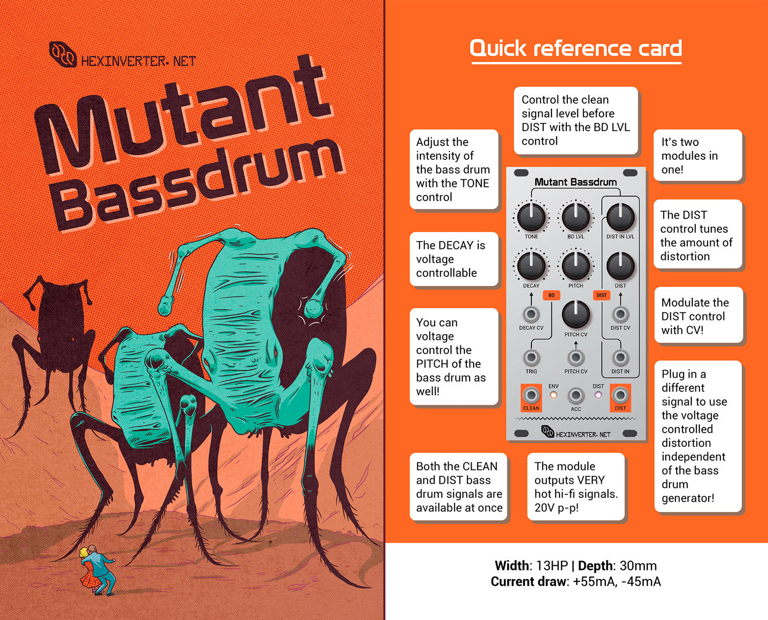 Hexinverter Mutant Bassdrum