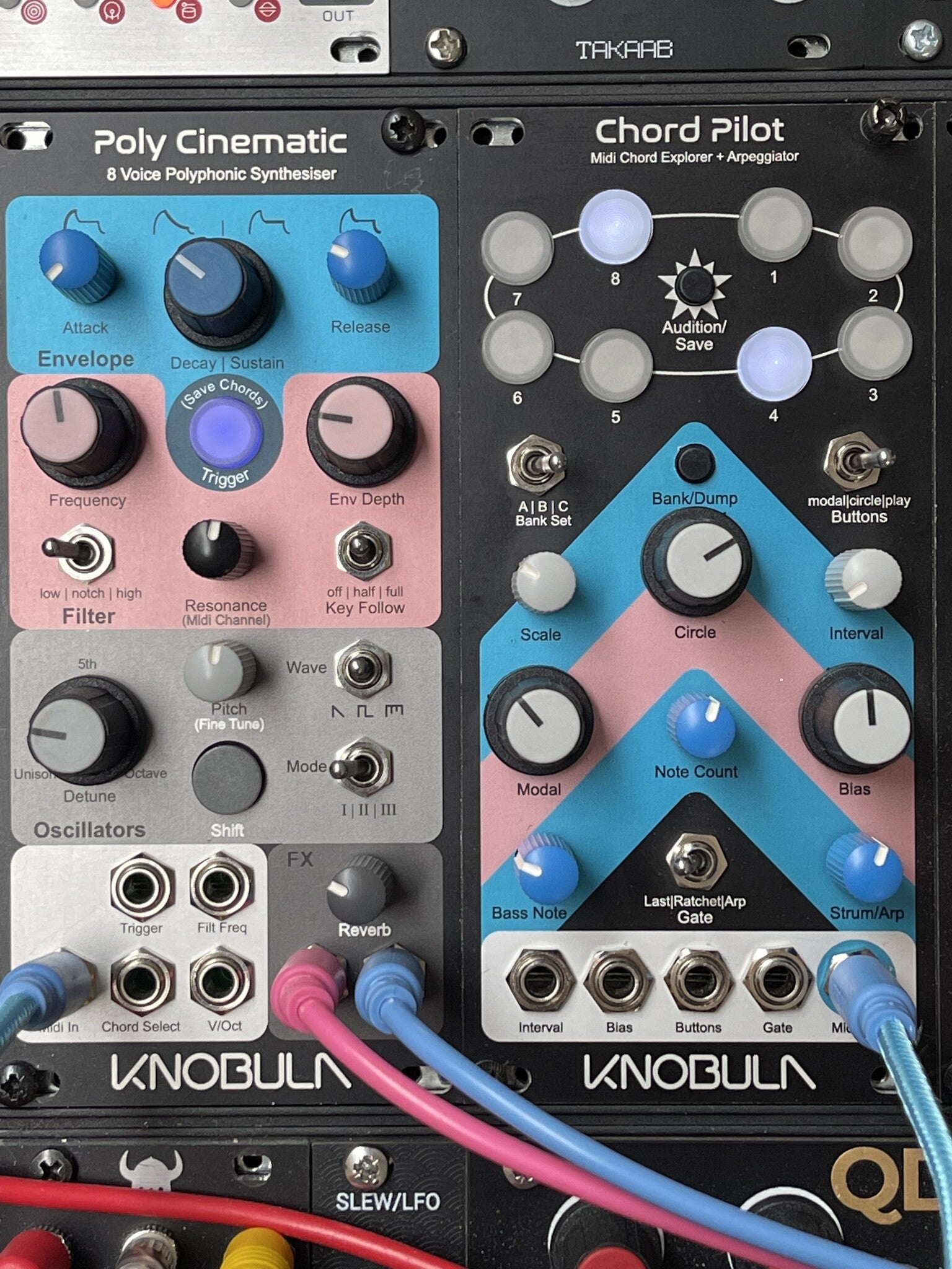 Knobula Chord Pilot Dark Mode