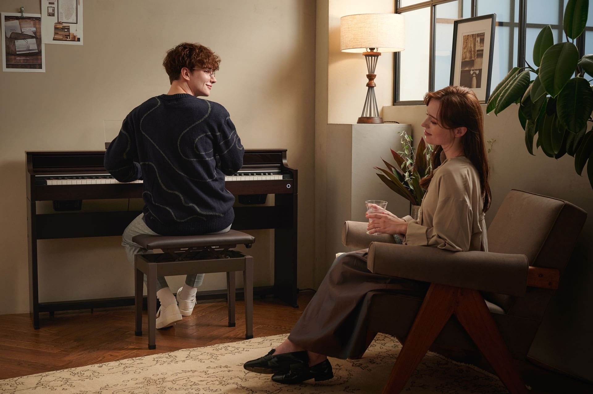 Casio AP-S450 Celviano Series Digital Piano (Brown)