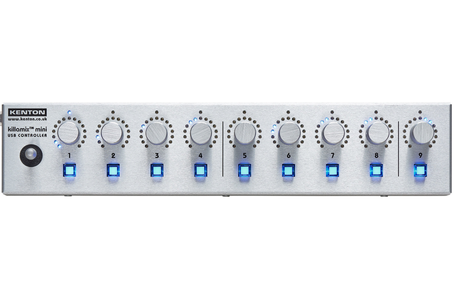 Kenton Killamix Mini - detented encoders (clicky)