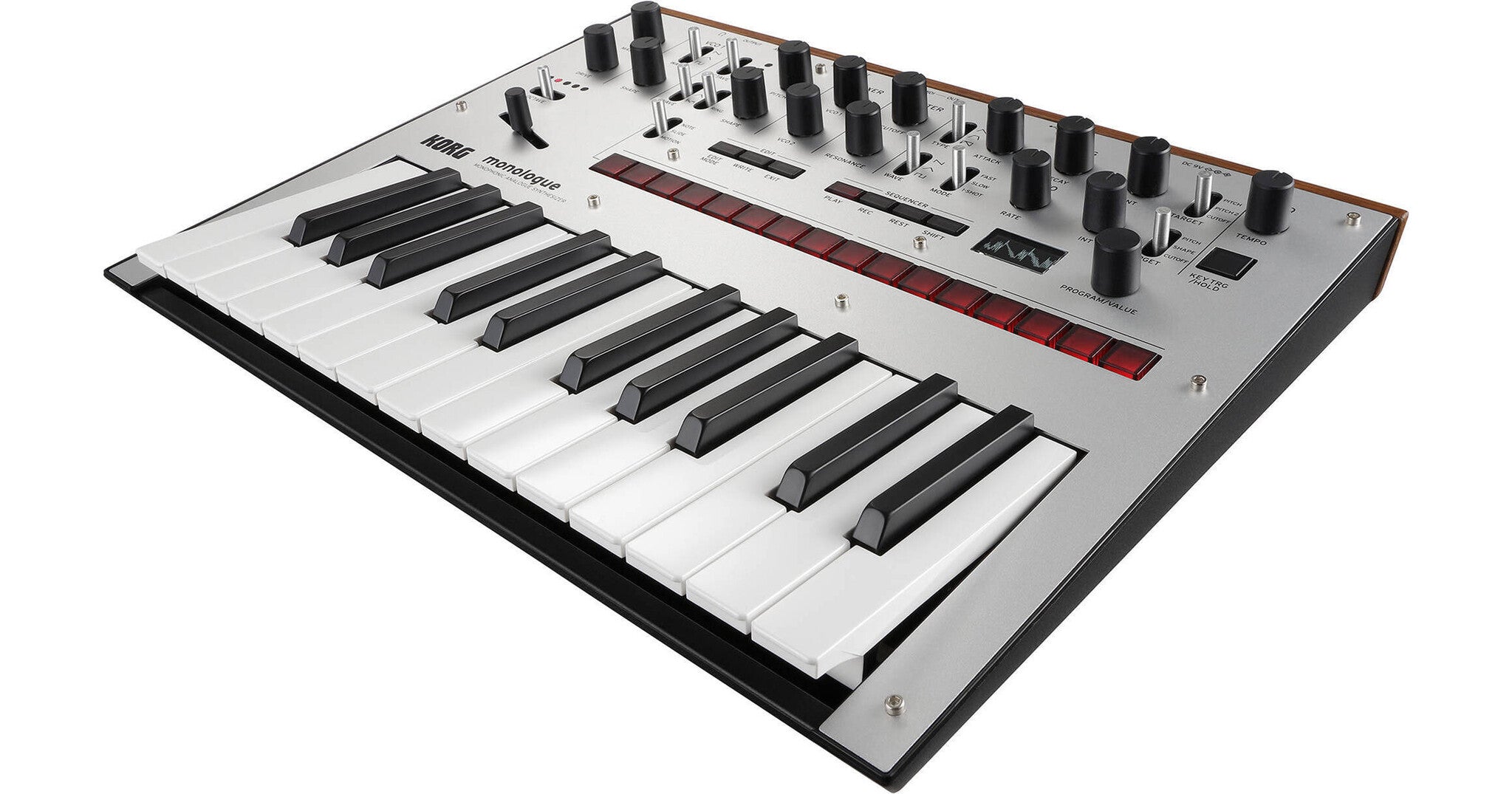 Korg Monologue monophonic analog synthesizer (Silver)