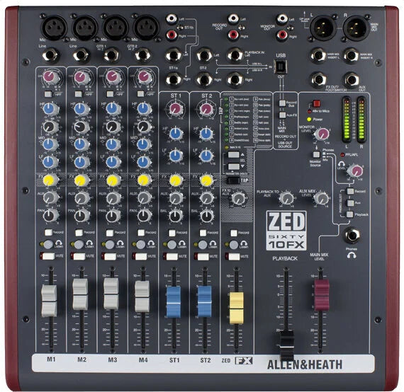 Allen & Heath ZED60-10FX