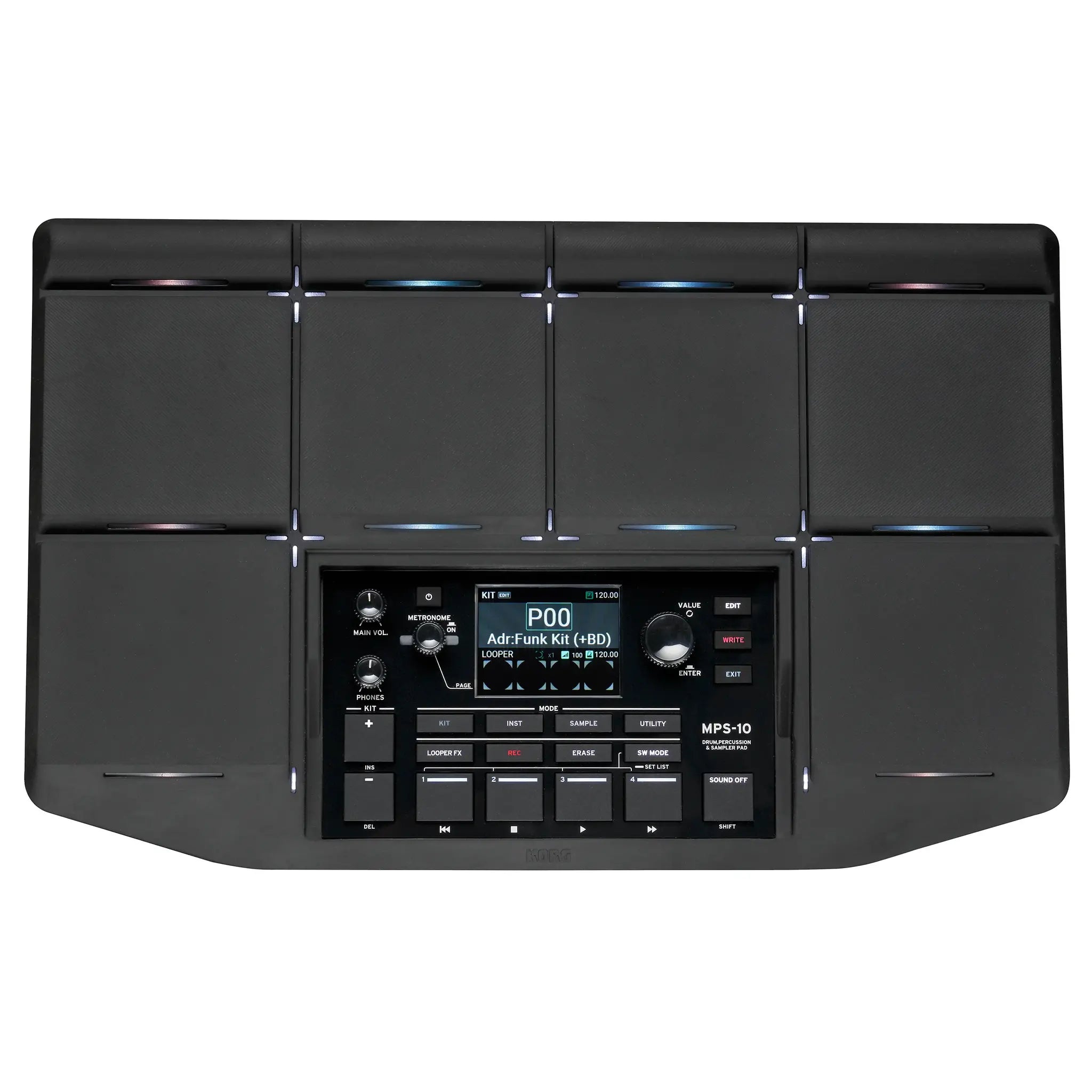 Korg MPS-10 Drum, Percussion & Sampler Pad