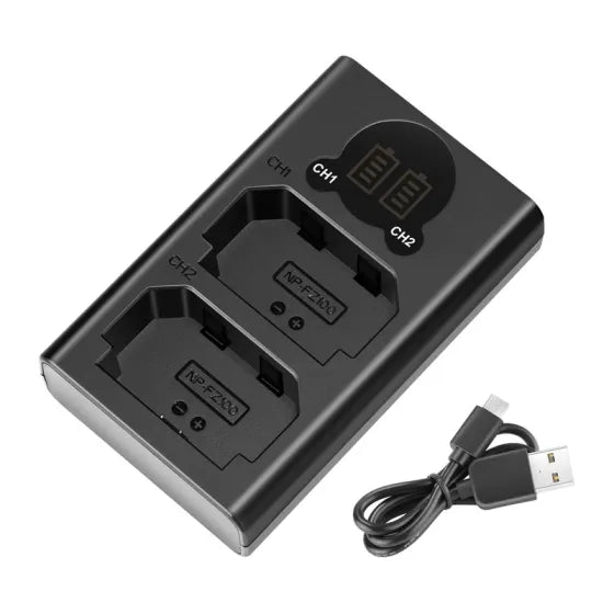 NEEWER DL-FZ100 Dual Charger for NP-FZ100-S