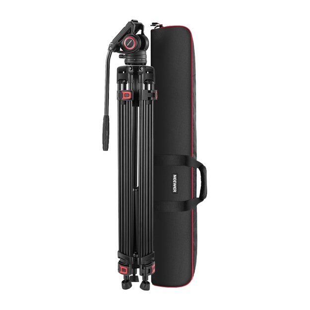 NEEWER TP74 Professional Video Tripod with Fluid Head