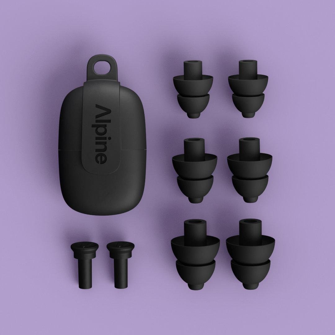 ALPINE PartyPlug Black (Multisize Set)