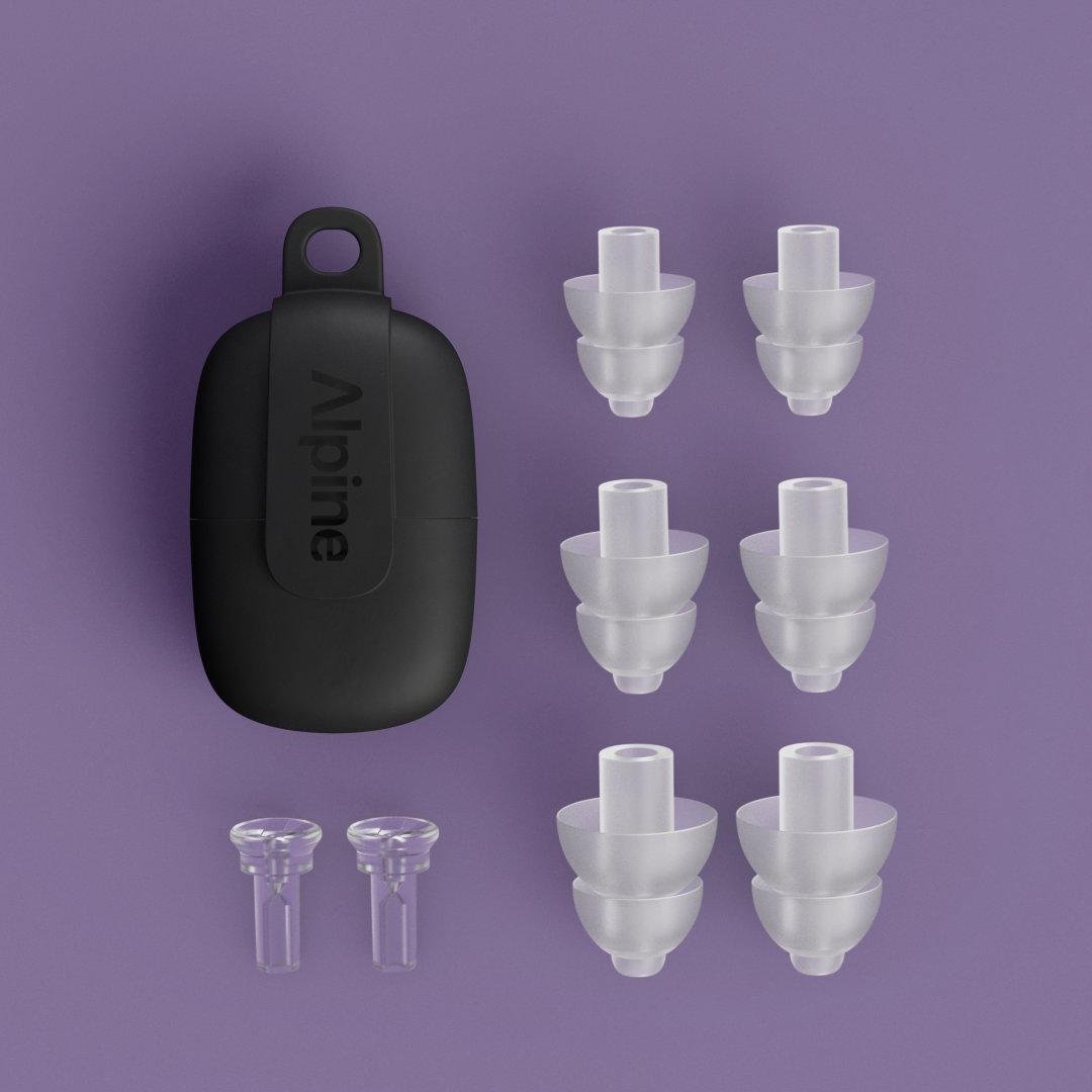 ALPINE PartyPlug Transparent (Multisize Set)