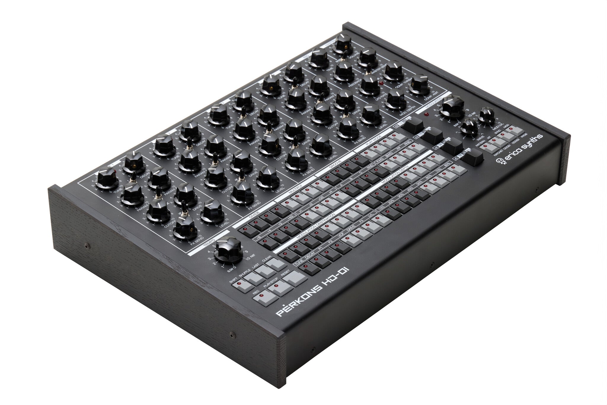 Erica Synths Perkons HD-01 Black + Free Decksaver