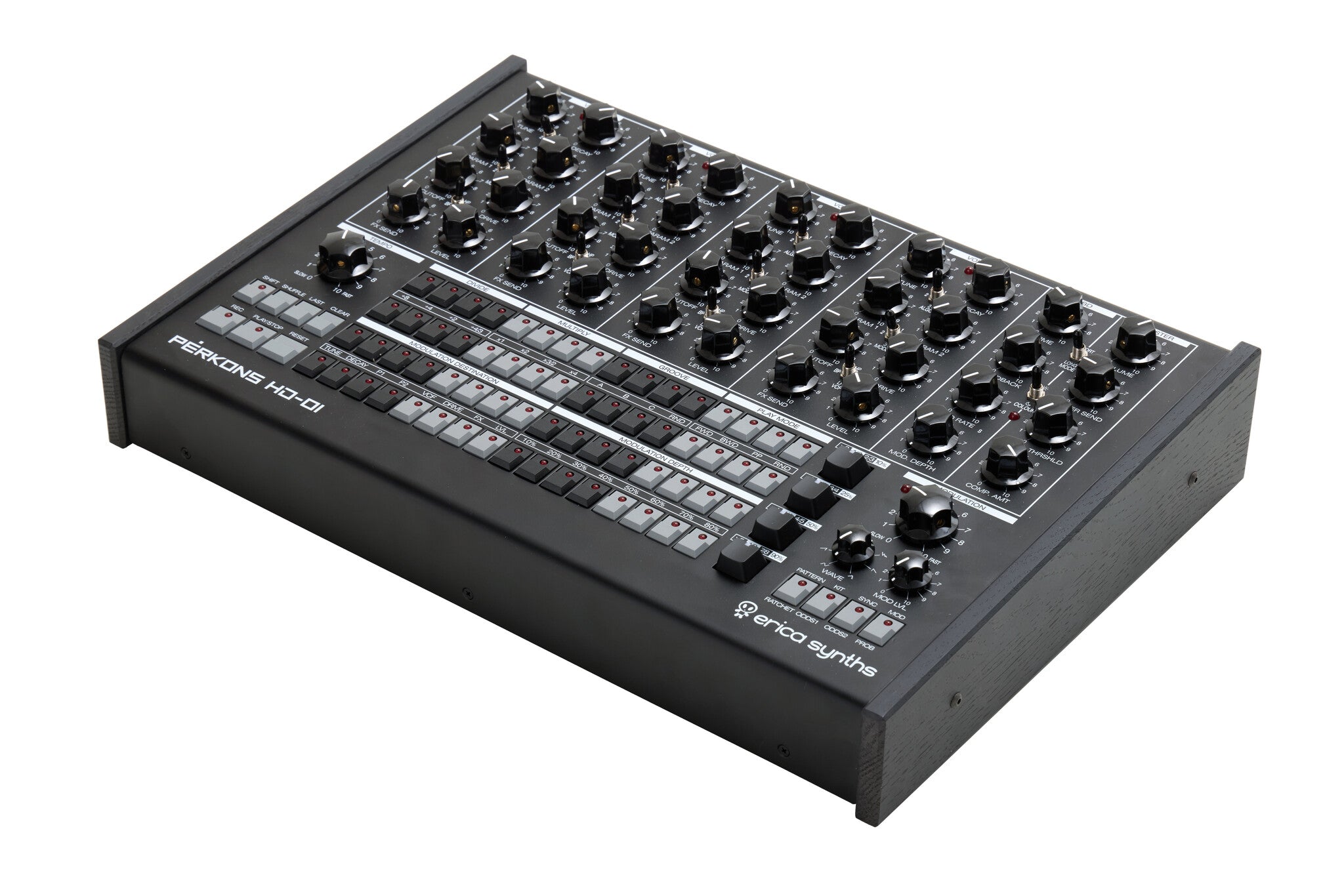 Erica Synths Perkons HD-01 Black + Free Decksaver