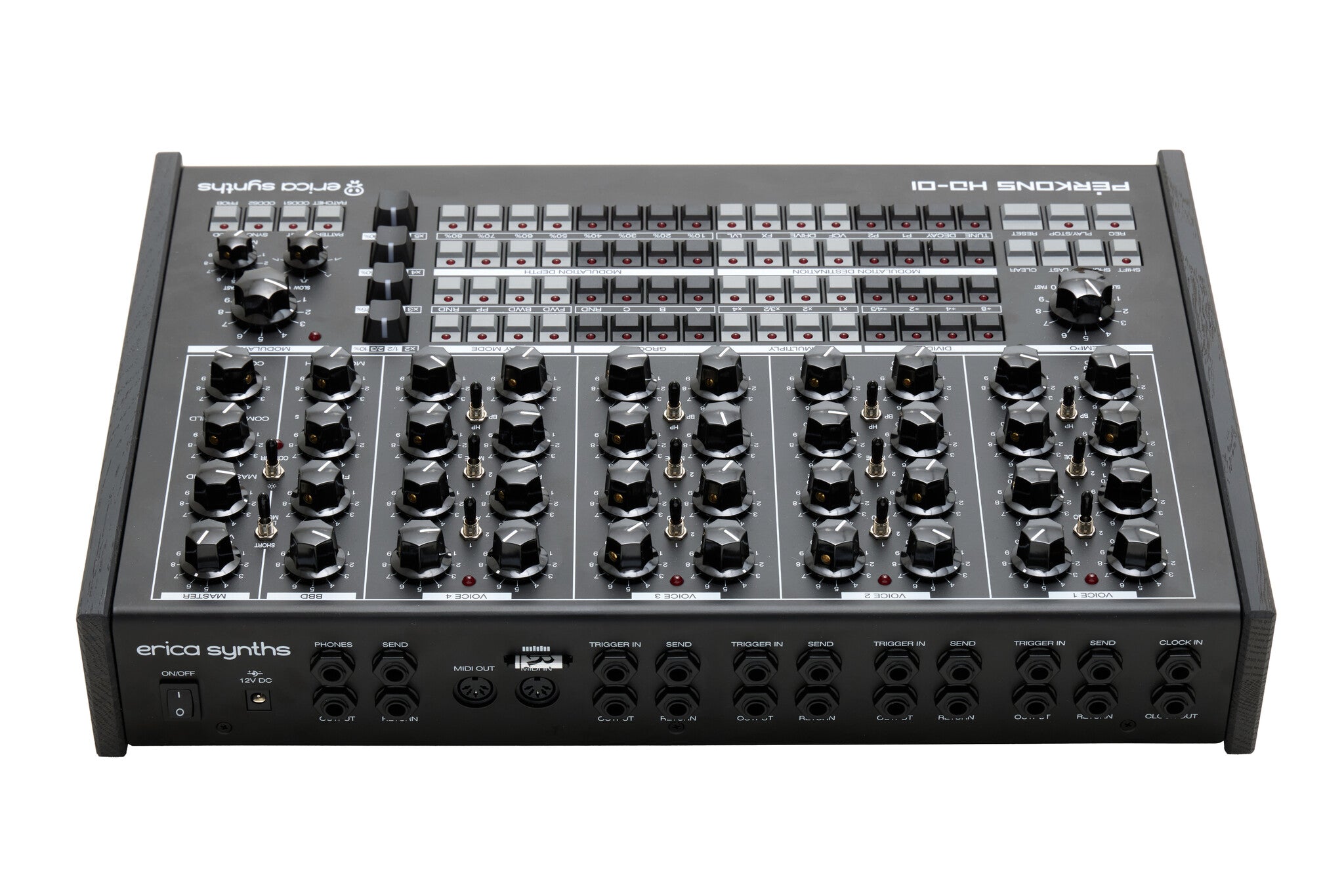 Erica Synths Perkons HD-01 Black + Free Decksaver