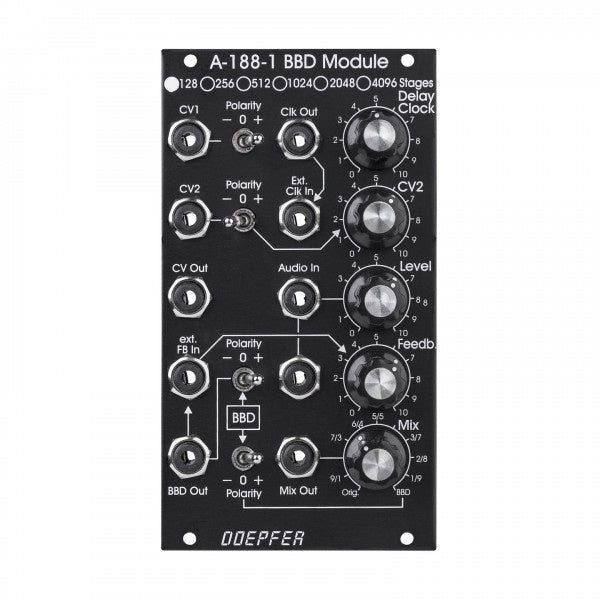 Doepfer A-188-1YV BBD 256 Stages Vintage Ed.