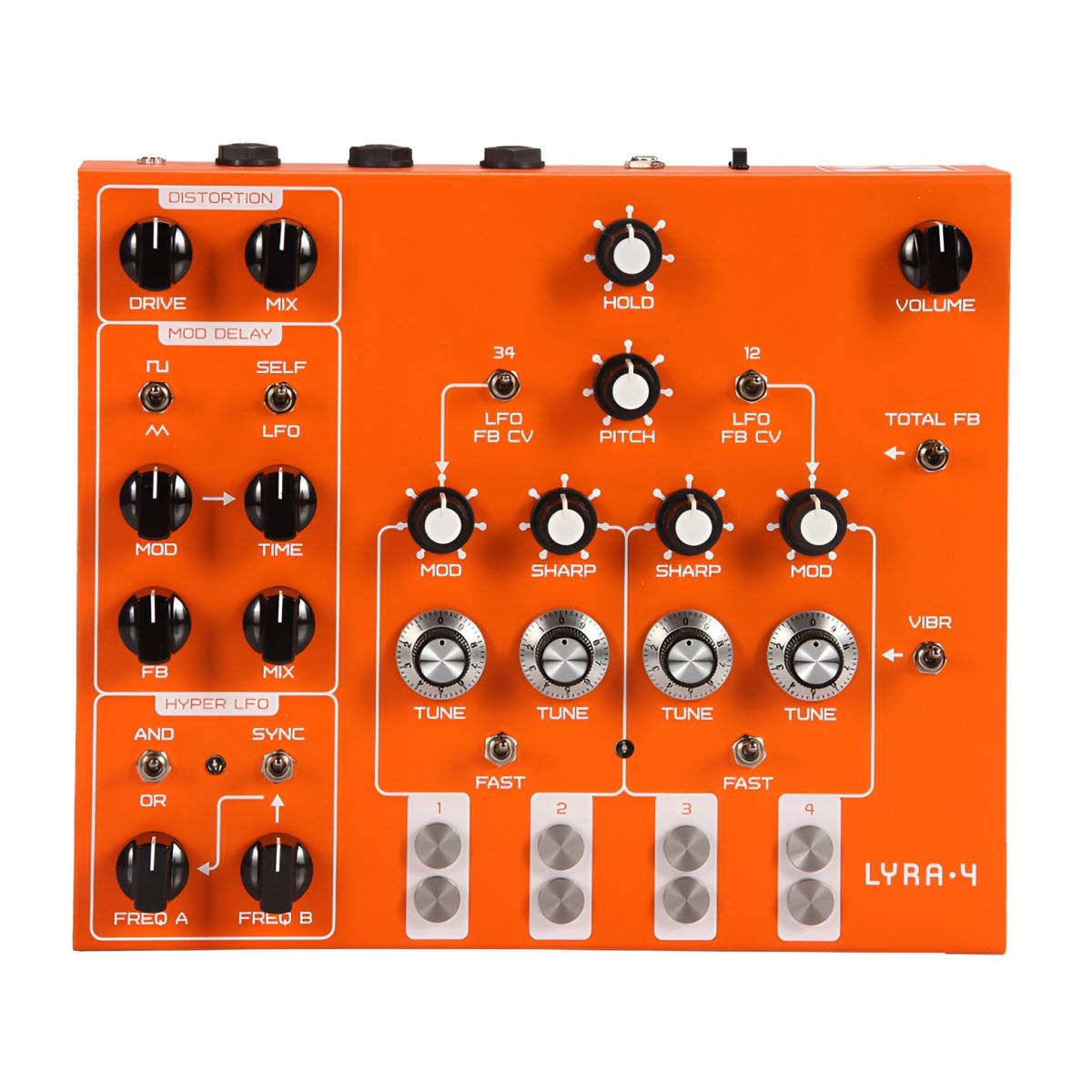 SOMA Laboratory LYRA-4 (orange)