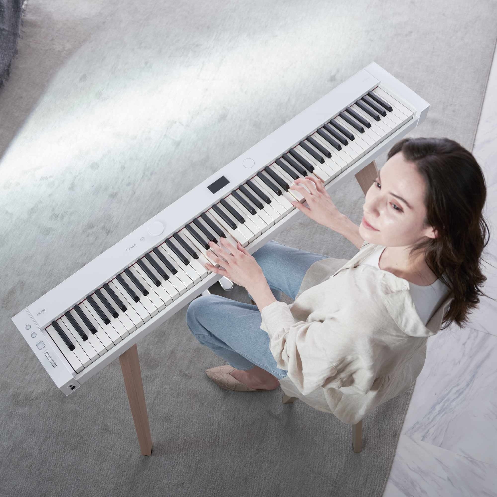 Casio PX-S7000 Privia Upper Series Digital Piano (White)