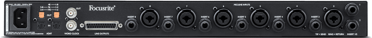 Focusrite Clarlett OctoPre+