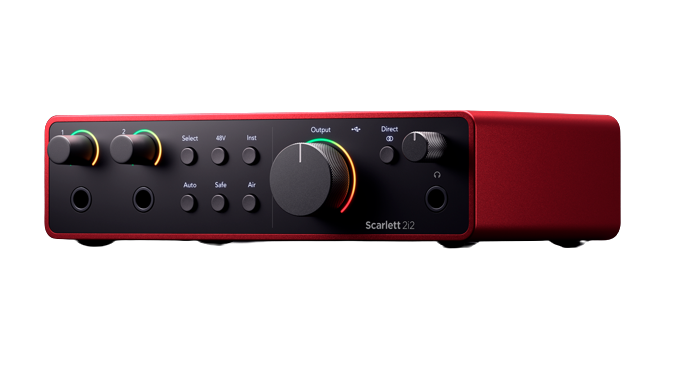 Focusrite Scarlett 2i2 4th Gen