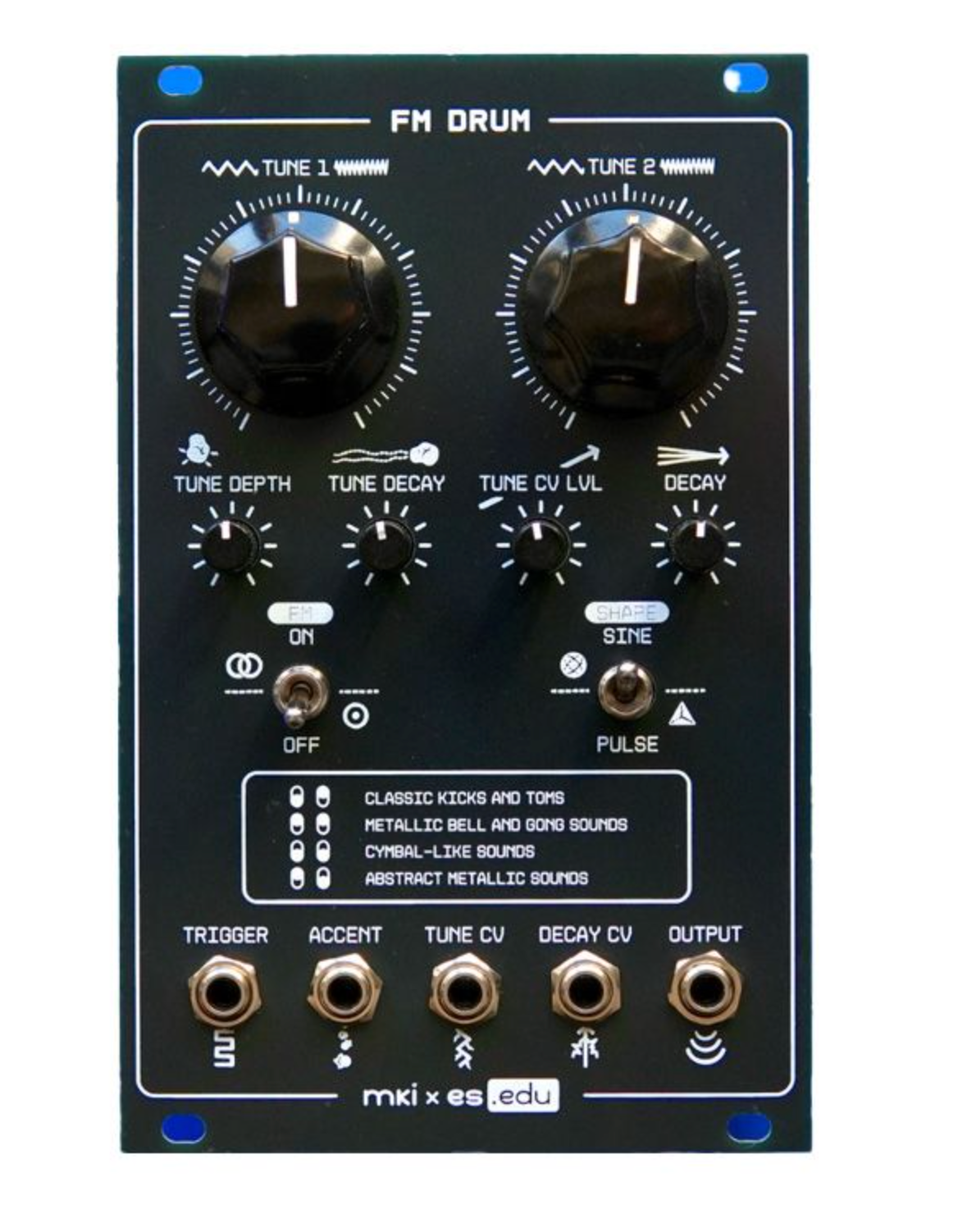 Erica Synths EDU DIY FM Drum