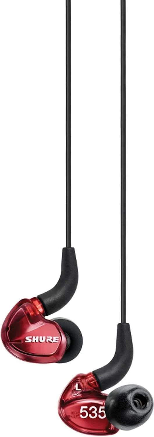Shure SE535LTD-EFS EARPHONE, RED