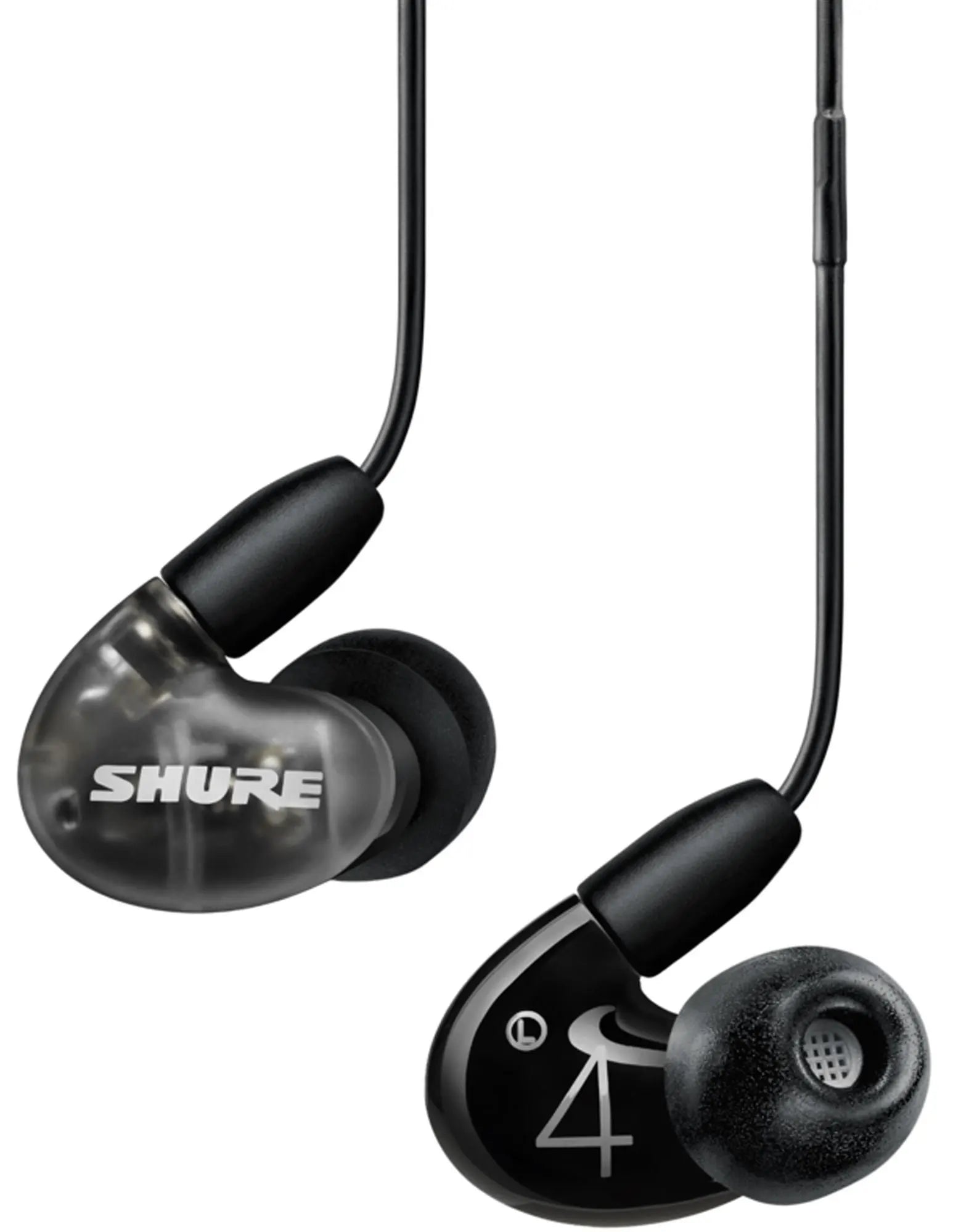 Shure SE42HYBK+UNI-EFS hybrid earphones (Black)