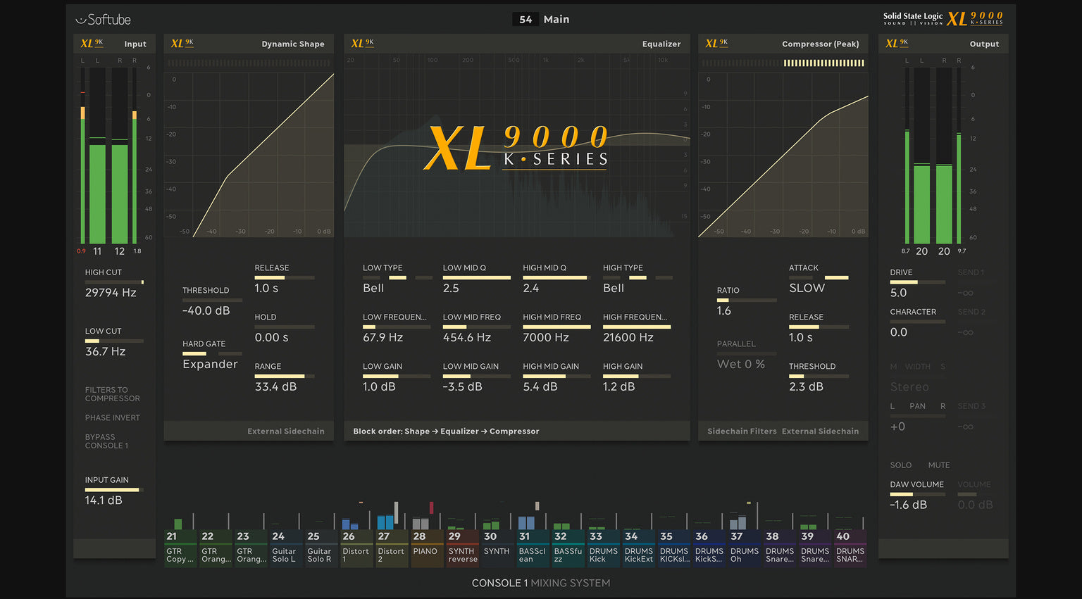 Softube Console 1 SSL XL9000K Exp