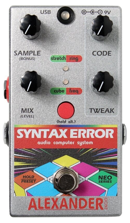Alexander Pedals Syntax Error
