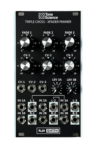 AJH Synth Triple Cross Xfader and Panner