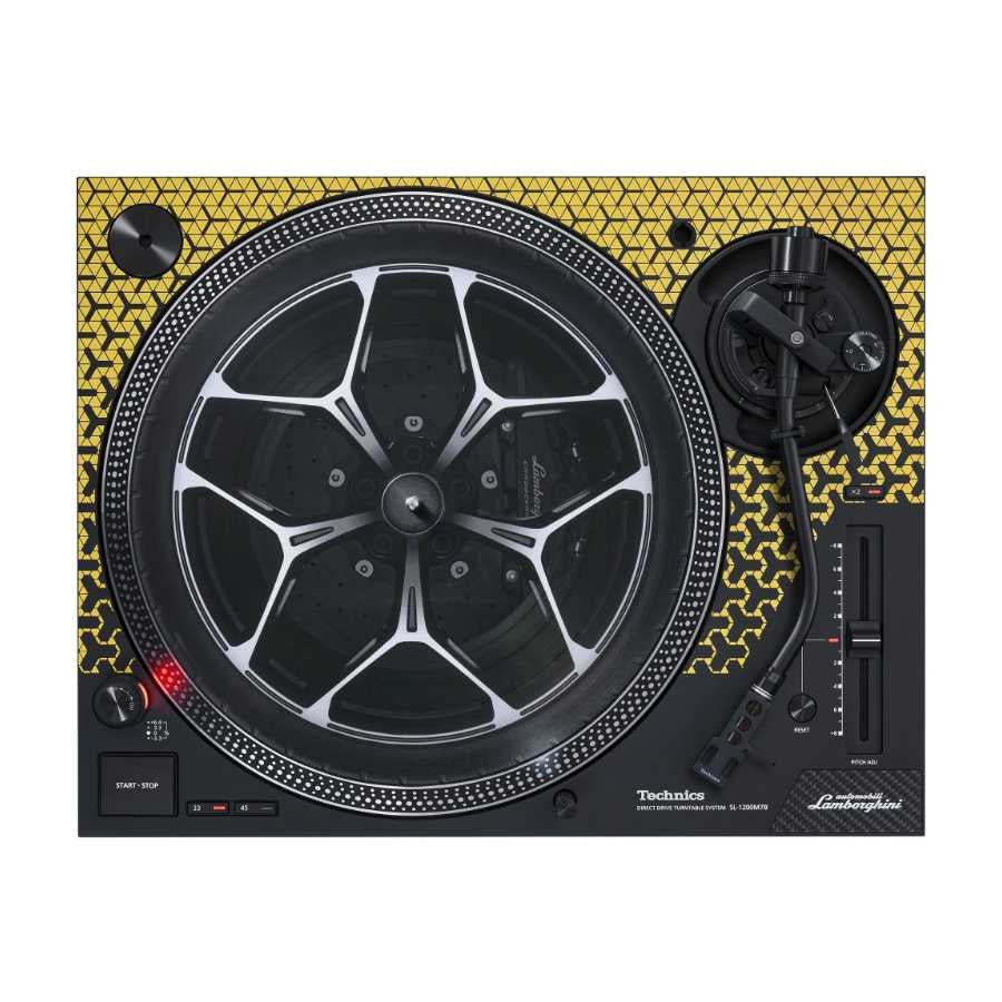 Technics SL-1200M7B – Lamborghini Edition Yellow