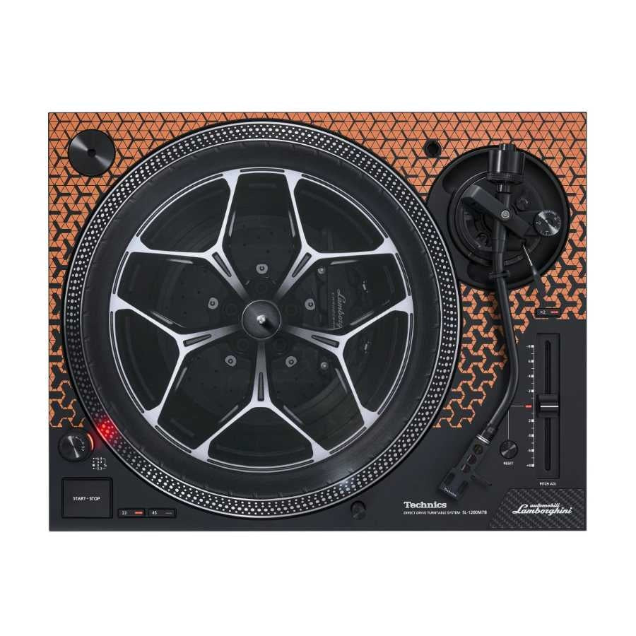 Technics SL-1200M7B – Lamborghini Edition Orange