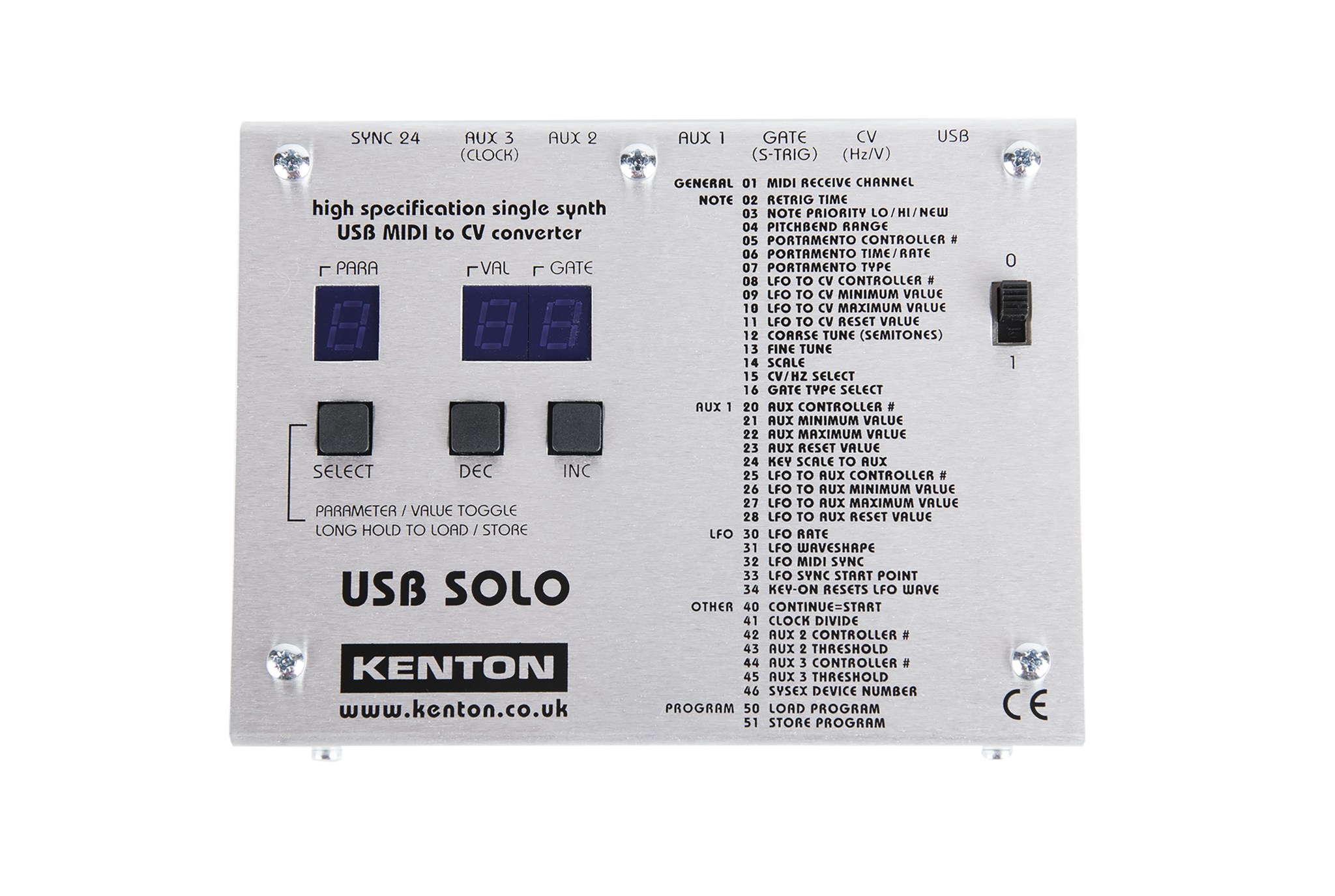 Kenton USB SOLO Converter