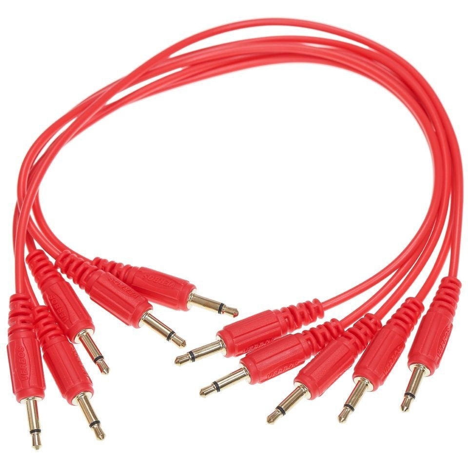 Verbos Electronics Cable 22cm (5-Pack), red