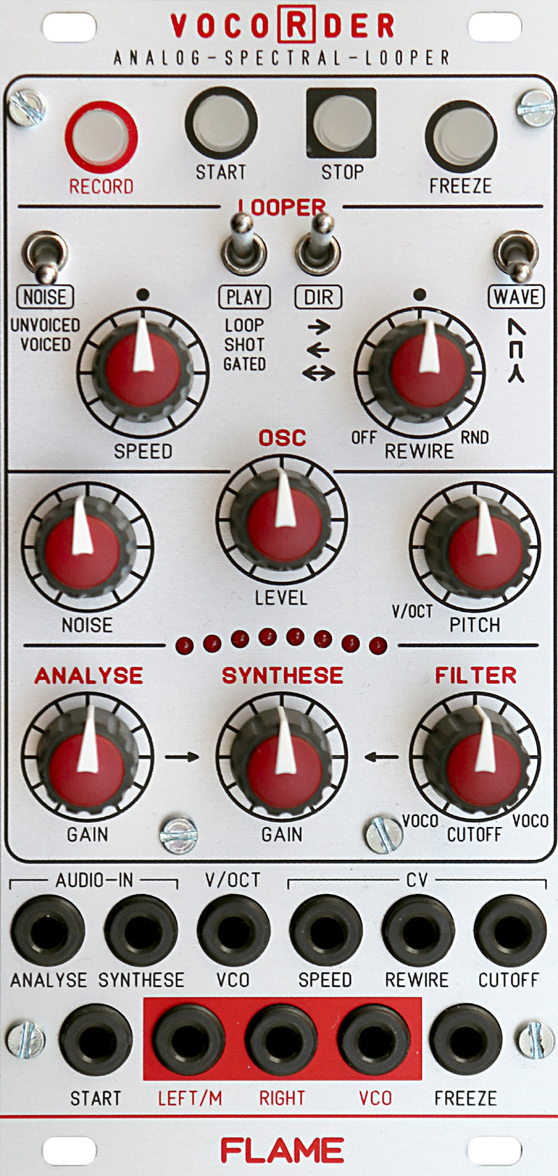 Flame Vocorder Analog Spectral Looper