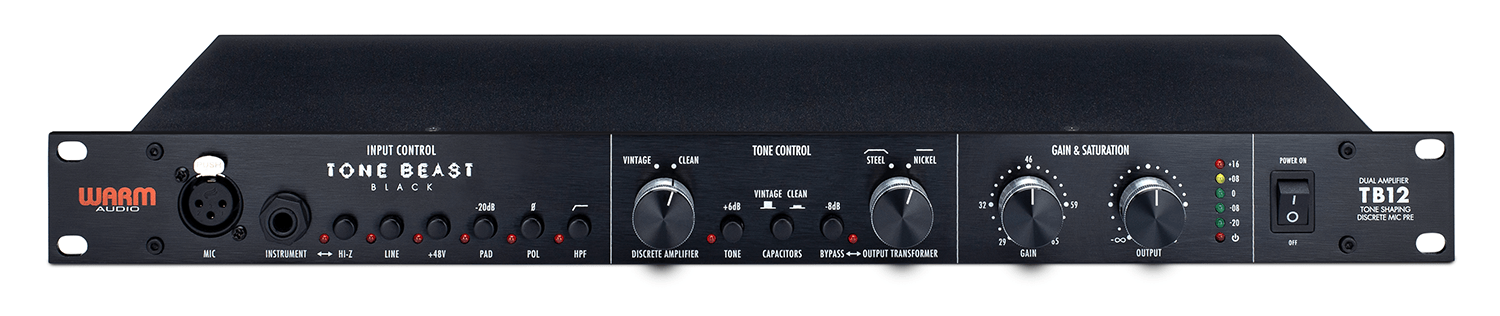 Warm Audio TB12 Preamp  Black