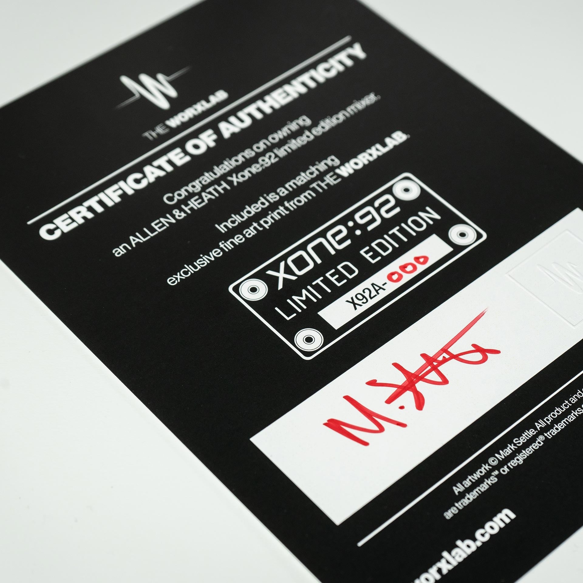 Allen & Heath Xone:92 Limited Edition