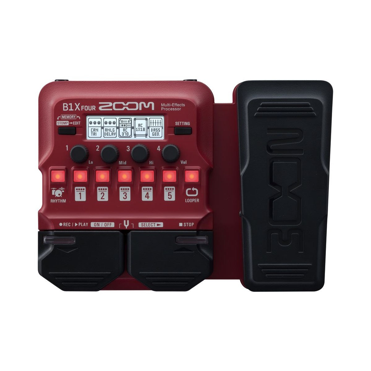 Zoom B1X Four Bass Multi Effect
