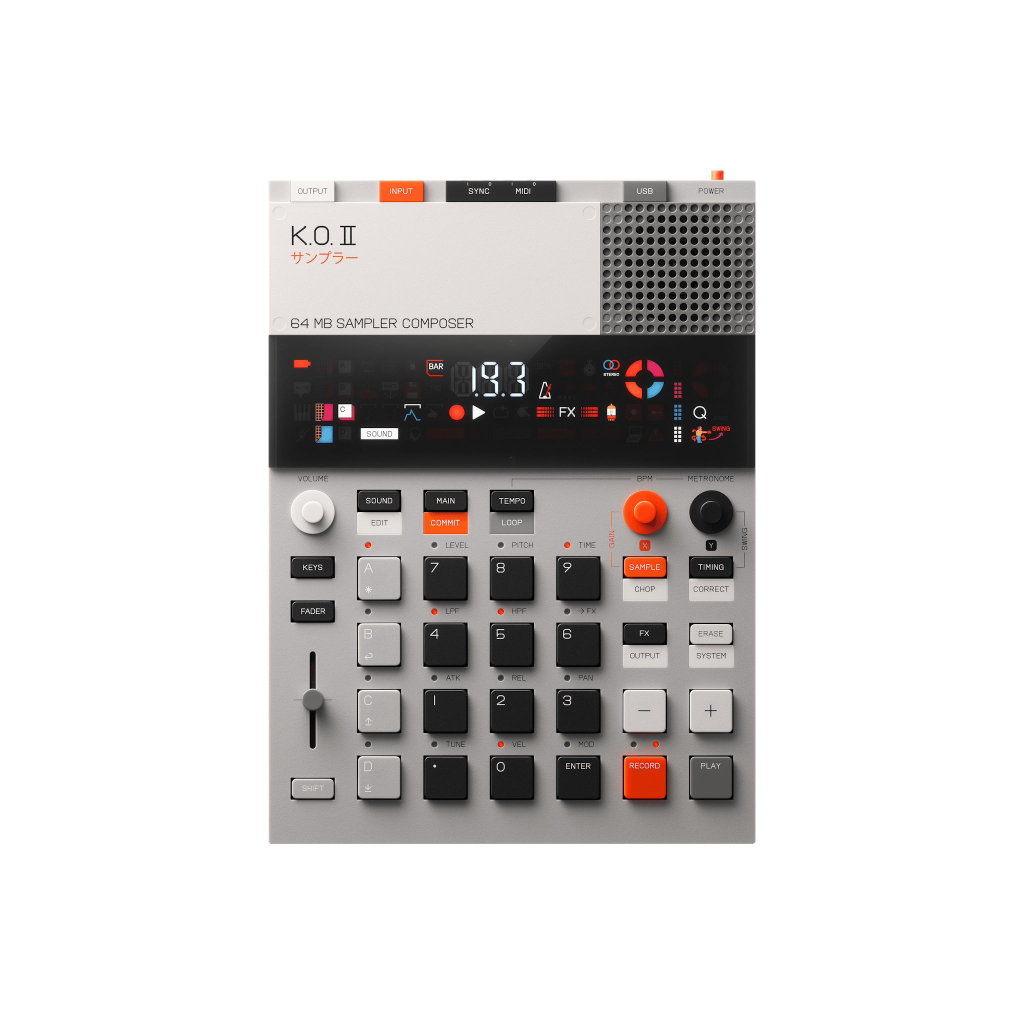 Teenage Engineering EP-133 K.O. II - The Champ Edition