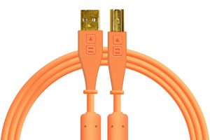 Dj Techtools Chroma USB-B Cable Straight Orange
