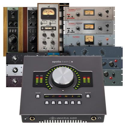 Universal Audio Apollo Twin X Quad Heritage + Free Plugins Worth