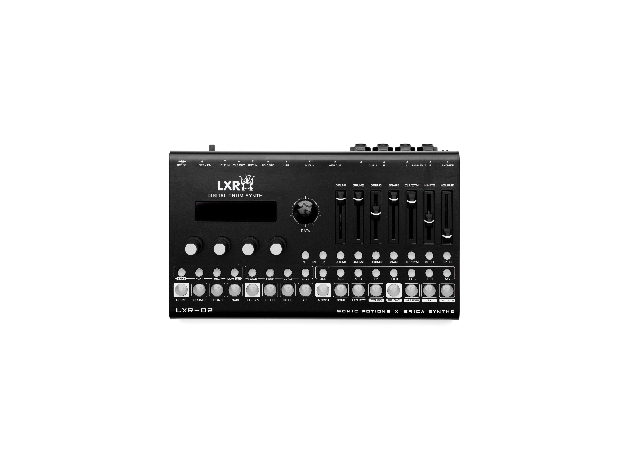 Erica Synths x Sonic Potions Drum Synthesizer LXR-02 - T Studio