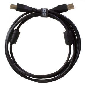 UDG Cable USB 2.0 A-B Black Straight 1m (U95001BL)