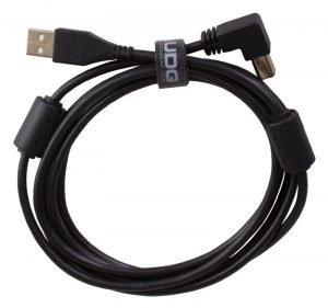 UDG Cable USB 2.0 A-B Black Angled 2m (U95005BL)