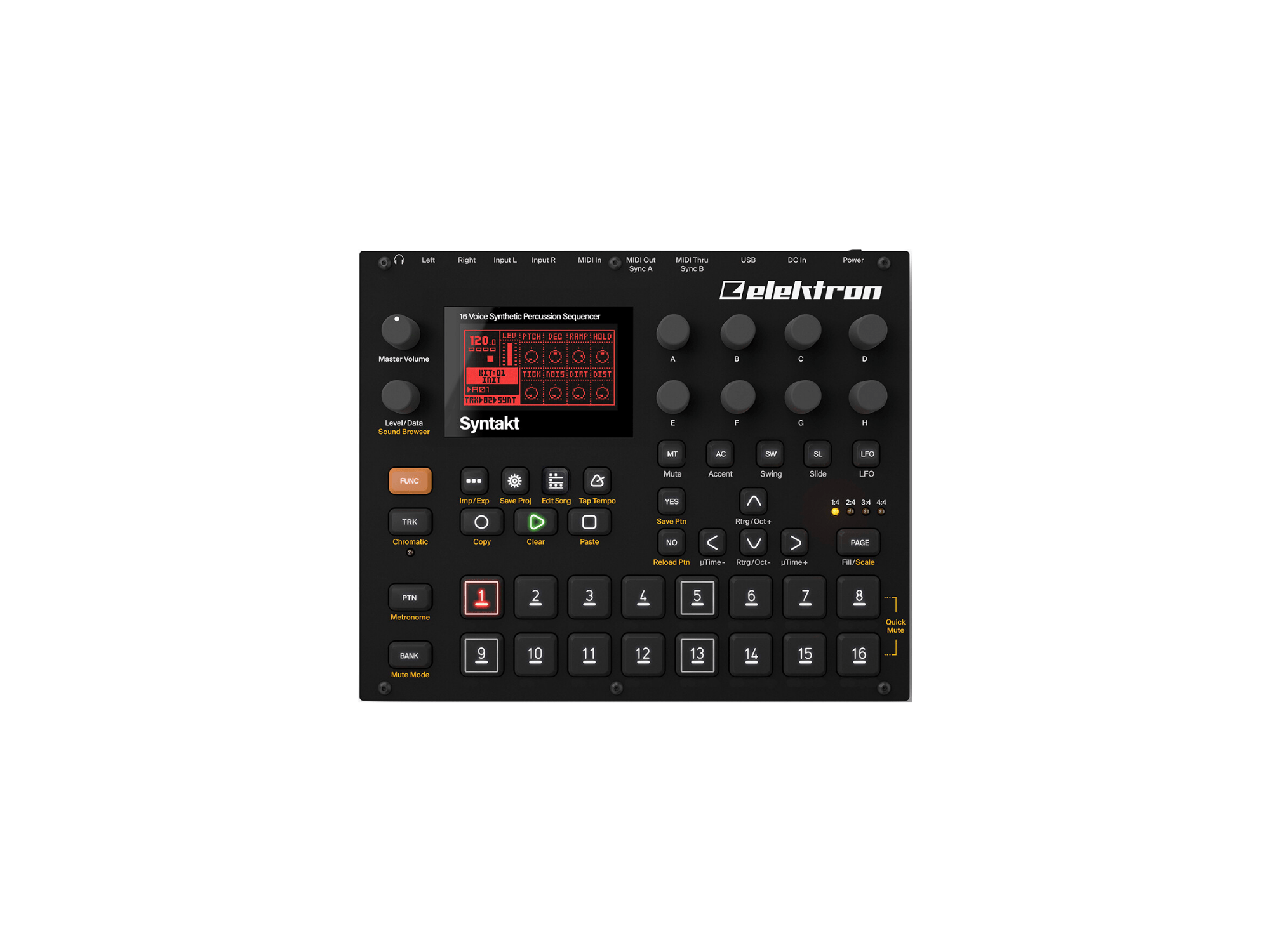 新品未使用 Elektron Syntakt エレクトロン メーカー保証付音源 ...