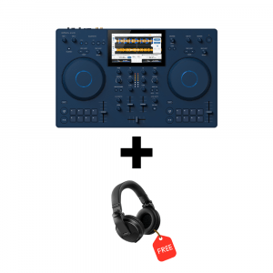 AlphaTheta OMNIS-DUO (Indigo) + Free Pioneer DJ HDJ-X5 Headphones