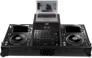 UDG Ultimate Flight Case Set Pioneer CDJ-3000/A9 Black Plus B-Stock