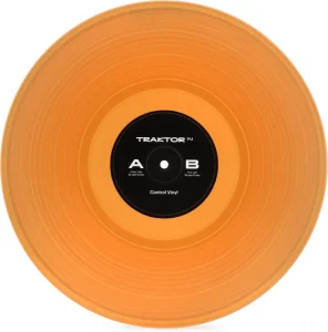 Native Instruments Traktor Control Vinyl Orange Transparent