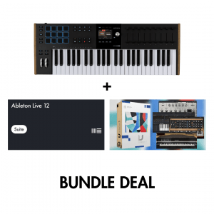 Arturia KeyLab 49 mk3 (Black) + Ableton Live 12 Suite Upgrade + Free V Collection X