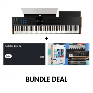 Arturia KeyLab 88 mk3 (Black) + Ableton Live 12 Suite Upgrade + Free V Collection X